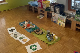 Recycling Projekt im Kindergarten 