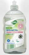 Power Force Eco Spülmittel Sensitive, Packshot der Verpackung, Vorderansicht Power Force Eco Spülmittel Sensitive, Packshot der Verpackung, Vorderansicht