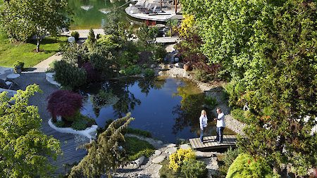 Kraftgarten im Gartenhotel Ochensberger