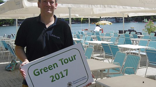 Das Bundesbad Alte Donau als Teil der Green Tour 2017