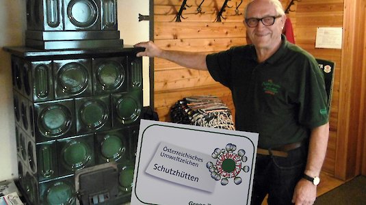 Die Gföhlberghütte hat das Österreichische Umweltzeichen