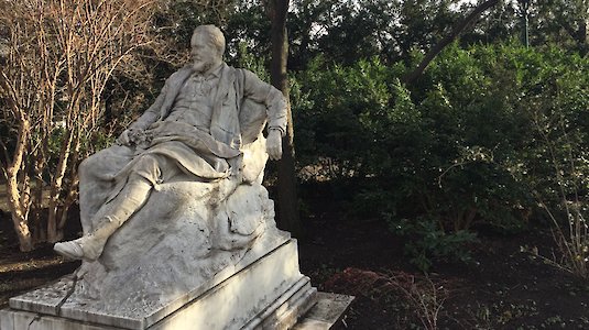 Jakob Emil Schindler Denkmal im Stadtpark in Wien