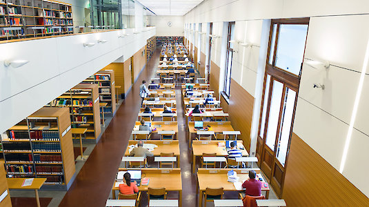 Austrian National Library Reading Room.  Copyright by Austrian National Library/Pichler.