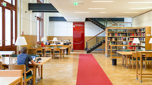 Austrian National Library Reading Room. Copyright by Austrian National Library/Pichler.