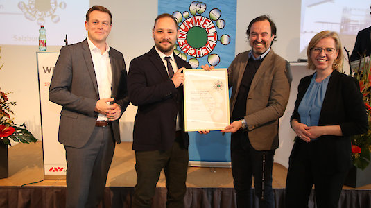 Umweltzeichen-Verleihung an Salzburg Ökoenergie