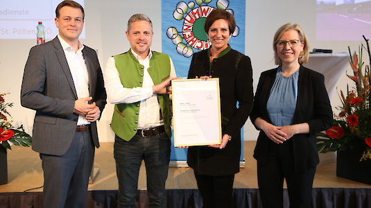 EU-Ecolabel Verleihung an Markas