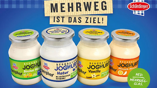 Joghurt im Mehrwegglas