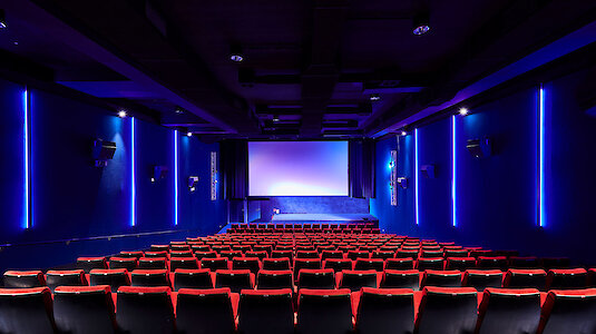 Auditorium 1 in the Schubert Kino Graz. Copyright by Christian Jungwirth.