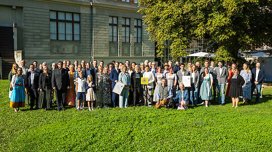 Austrian Ecolabel and EU Ecolabel awarded to 27 tourism businesses in Salonplafonds. Copyright by Enzo Holey.