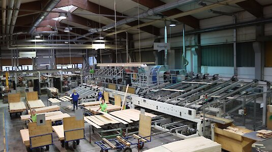 Produktionshalle in Admont.