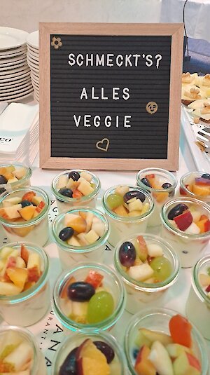 Vegetarisches Buffet