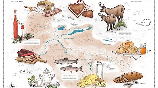 Genusslandkarte-Ausseerland