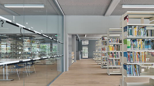 Bücherei in der PH Tirol