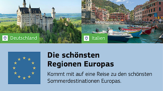 Die schönsten Regionen Europas Die schönsten Regionen Europas