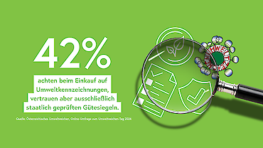 Text auf grünem Hintergrund